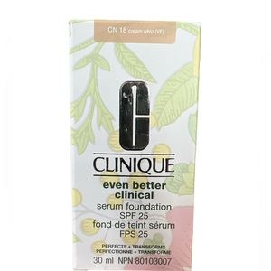 Clinique even better clinical serum foundation. New in box. 30 ml